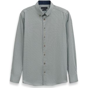 bugatti - Overhemd - Mintgroen - Regular Fit - Lange Mouw