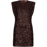 Josh V - Portia Dress - Donkerbruin - Galajurk