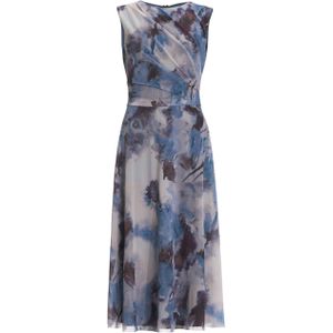 SWING Jurk  blauw / bessen / lichtlila