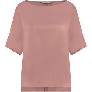 Studio Anneloes T-shirt roze (Maat: 2XL) - Effen - Halslijn: Boothals,