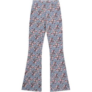 NIK & NIK Printed Flared broek paars (Maat: 128)