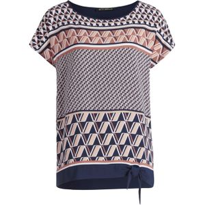 Betty Barclay T-shirt blauw (Maat: 40) - Halslijn: Ronde hals,