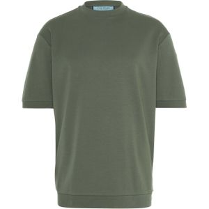 Club 24 T-shirt groen (Maat: XL) - Halslijn: Opstaande kraag,