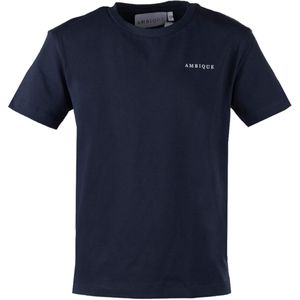 Ambique T-shirt blauw (Maat: 176) - Halslijn: Ronde hals,