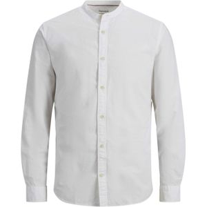 Jack & Jones Overhemd lange mouw wit (Maat: 176) - Effen