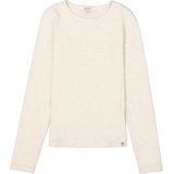 GARCIA - Longsleeve - Wit - Effen T-shirt - Lange Mouw