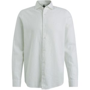 Vanguard Overhemd lange mouw wit (Maat: S) - Effen
