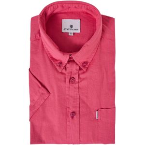 State of Art Overhemd korte mouw roze (Maat: XL) - Effen