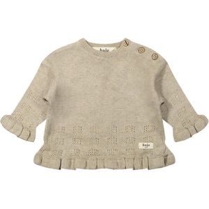 Baje Studio Meisjes trui beige (Maat: 74) - Baby