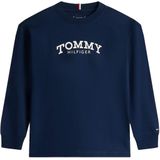Tommy Hilfiger - KB0KB10052 - T-shirt - Donker Blauw - Lange Mouw