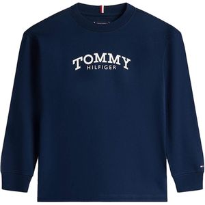 Tommy Hilfiger - KB0KB10052 - T-shirt - Donker Blauw - Lange Mouw
