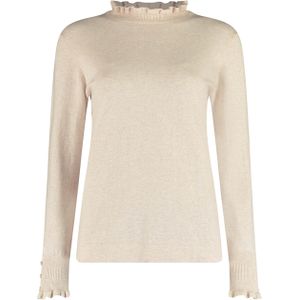 Bloomings - Mock Neck Pullover - Coltrui - Zwart