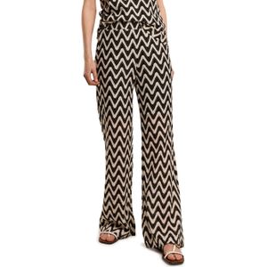 Summum Woman Pants Zig Zag Crochet zwart (Maat: XL)