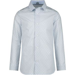 Gymp Jongens overhemd lange mouw wit (Maat: 116)