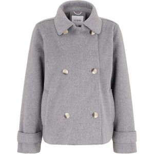 Covered Tussenjas 'WISAL'  lichtgrijs