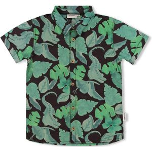 Sturdy Overhemd korte mouw groen (Maat: 110)
