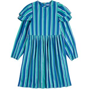 Bobo Choses Jurk blauw (Maat: 116) - Streep