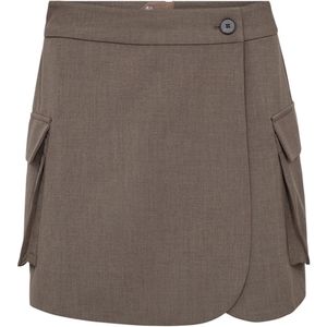Co'Couture Skort bruin (Maat: XL) - Effen