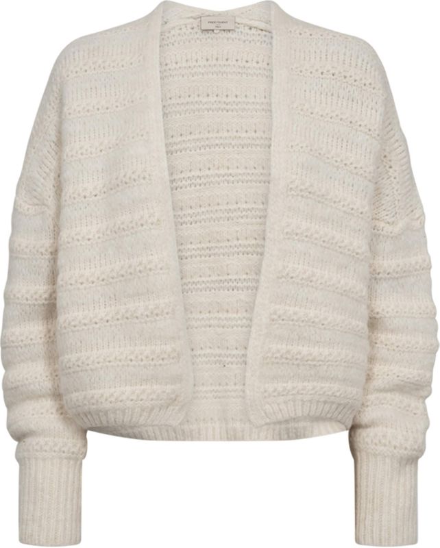 Freequent Dames vest beige (Maat: L) - Effen