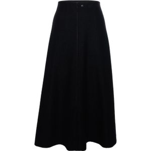 Marc Cain - A-lijnrok - Wol - Met Deelnaad - Elastische Band