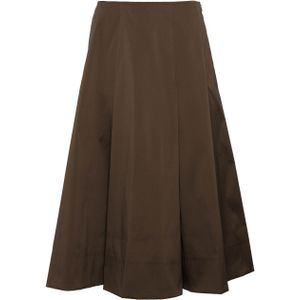 MOQ Dames rok bruin (Maat: 42) - Effen