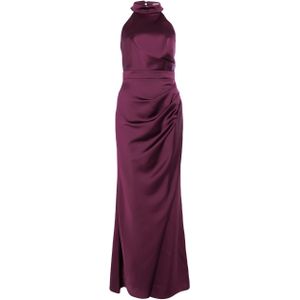 Rinascimento Jurk bordeaux (Maat: L) - Effen - Halslijn: Ronde hals,