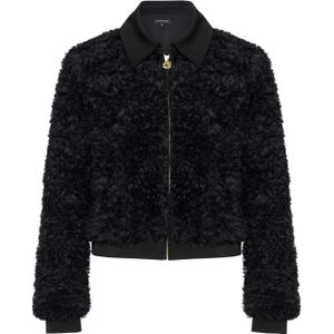 Caroline Biss Dames jas zwart (Maat: 38) - Effen