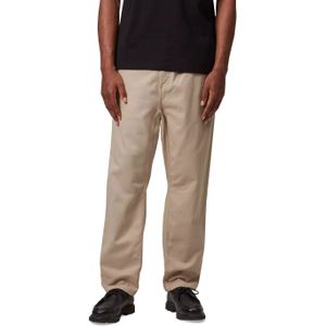 Carhartt WIP Carhartt WIP Flint Pant Organic heren broek beige (Maat: S)
