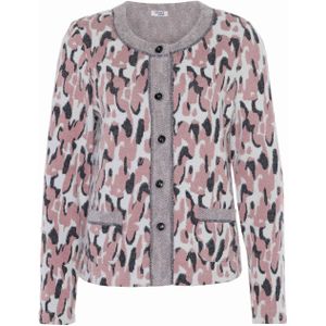 Sommermann Vest roze (Maat: 40) - Halslijn: Ronde hals,