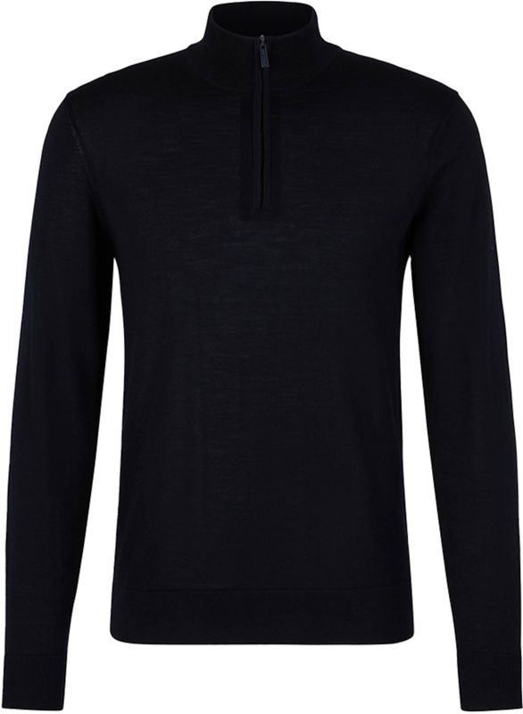 STRELLSON - Marek - Trui - Donkerblauw - Schipperskraag