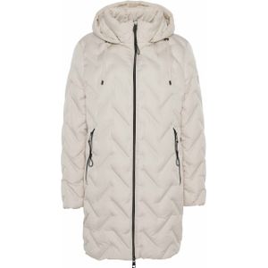 Barbara Lebek Jas ecru (Maat: 50) - Effen