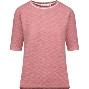 Bicalla T-shirt roze (Maat: L) - Effen - Halslijn: Ronde hals,