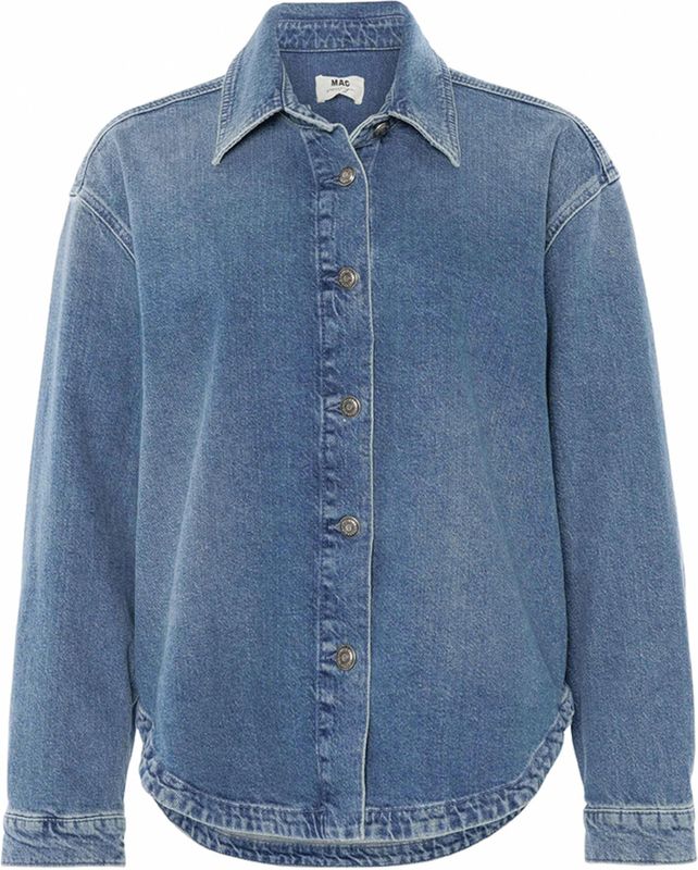 MAC - Jeansjack - Dames - Platte Kraag
