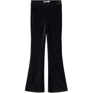 Name it NKFORINGE BOOTCUT VEL broek zwart (Maat: 128)