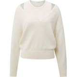Yaya - Trui - Off White - Dames
