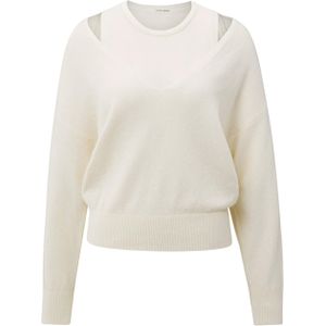 Yaya - Trui - Off White - Dames