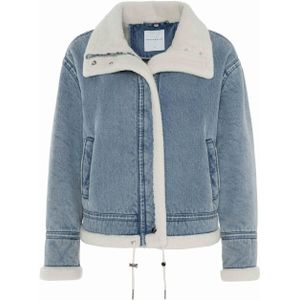 Rino & Pelle - Jas - Blauw - Effen