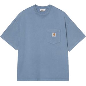 Carhartt WIP T-shirt blauw (Maat: XS)