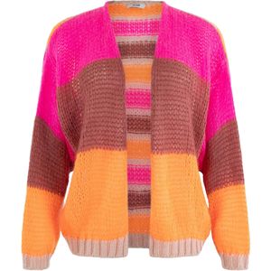 Anna - Dames Vest - Roze - Streep