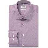 OLYMP Level Five Overhemd, body fit, New York Kent, Aubergine