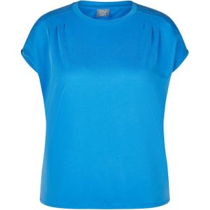 Rabe T-shirt blauw (Maat: 50) - Effen - Halslijn: Ronde hals,