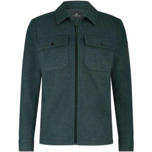 Bluefields Overshirt groen (Maat: S) - Effen