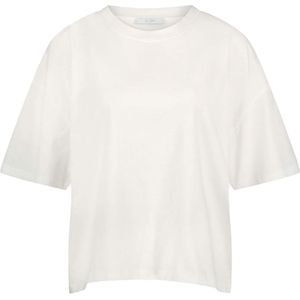 By Bar T-shirt wit (Maat: XS) - Effen - Halslijn: Ronde hals,