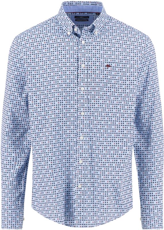 Fynch Hatton - 15095600 - Overhemd - Gestippeld - Met Lange Mouwen