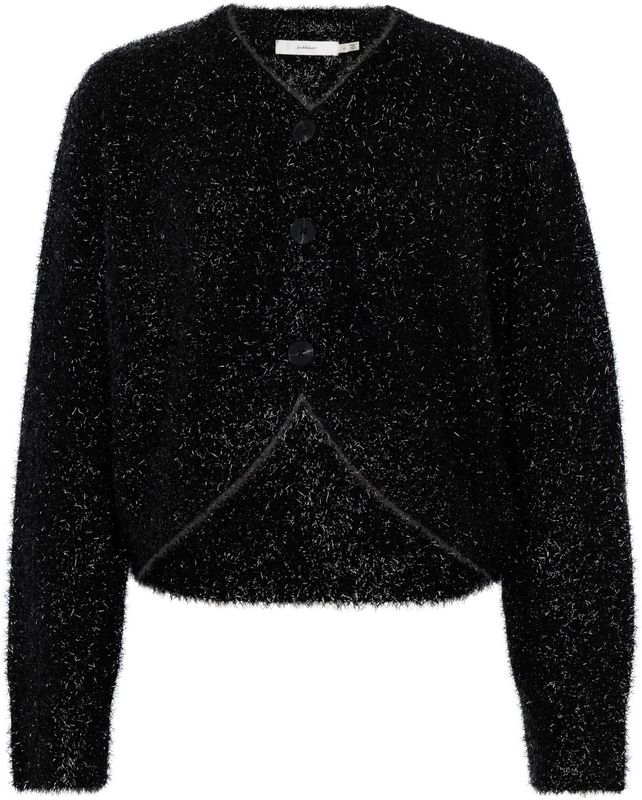 InWear Dames vest zwart (Maat: L) - Halslijn: V-hals,