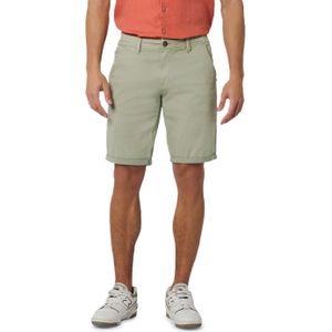 No Excess Short Chino Garment Dyed Twill Stre groen (Maat: 32)