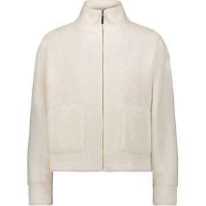 Betty en Co Dames vest ecru (Maat: 38) - Effen - Halslijn: Opstaande kraag,