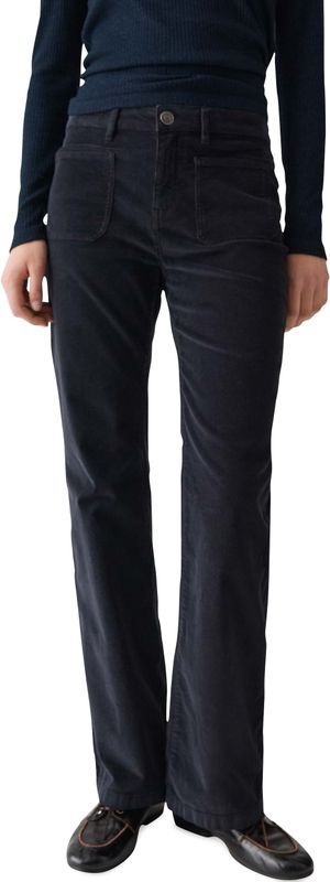 OPUS - Model 'Ebbi' - Flared Fit Corduroy Broek - Ribcordlook