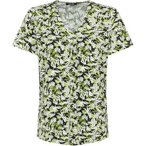 Olsen T-shirt groen (Maat: 44) - Halslijn: Ronde hals,