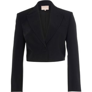 Josh V Blazer zwart (Maat: XS) - Effen